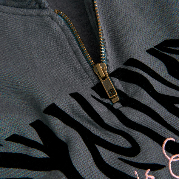 Φόρεμα Φούτερ 417079-8131 Γκρι "Attitude Is Everything" - Boboli - Image 3