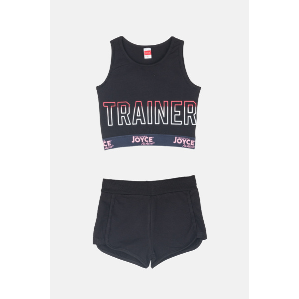 Σετ Μακό Αθλητικό Μαύρο "Trainer" 2413152 - Joyce