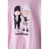 Σετ Κολάν Ροζ "Leo & Steph" 242121 - Ebita - Image 2
