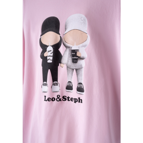 Σετ Κολάν Ροζ "Leo & Steph" 242121 - Ebita - Image 2