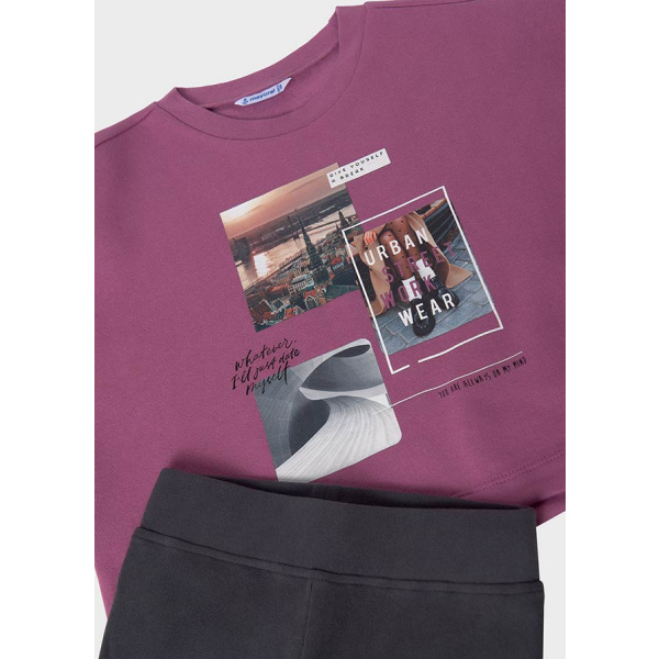 Σετ Κολάν Μωβ "Urban Street Wear" 14-07754-035 - Mayoral - Image 2