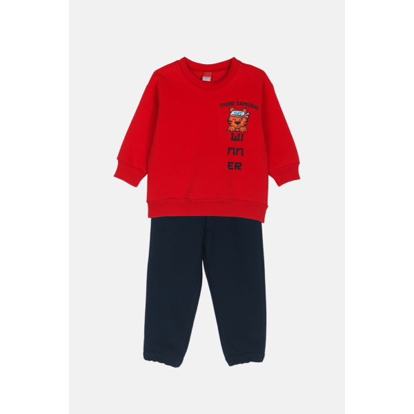 Σετ Φόρμα Κόκκινη  "Tiger Samurai" 2462127r - Joyce