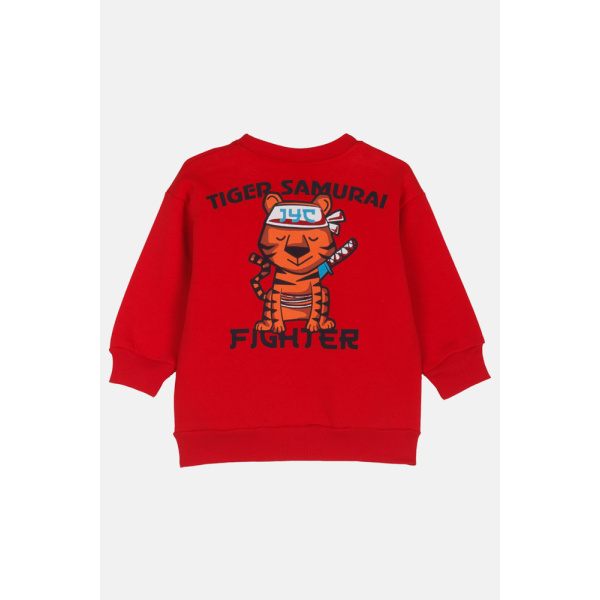 Σετ Φόρμα Κόκκινη  "Tiger Samurai" 2462127r - Joyce - Image 2
