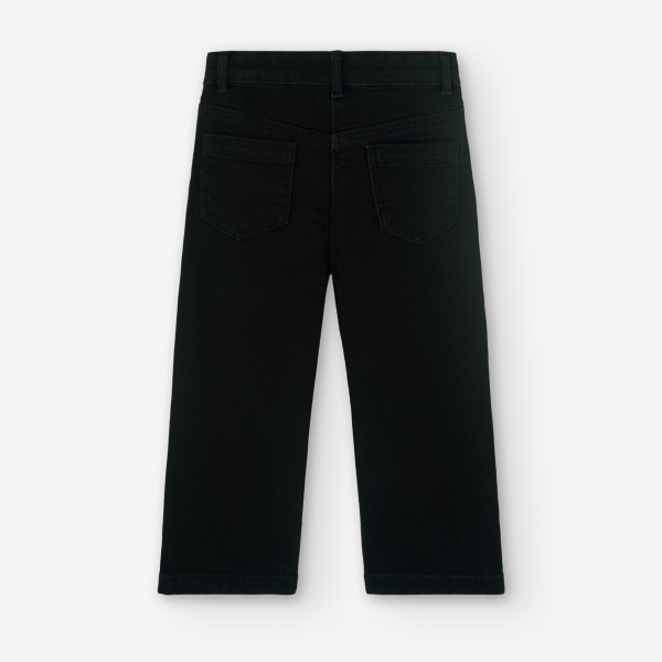 Παντελόνα Μαύρη Τζιν 490542-BLACK - Boboli - Image 2