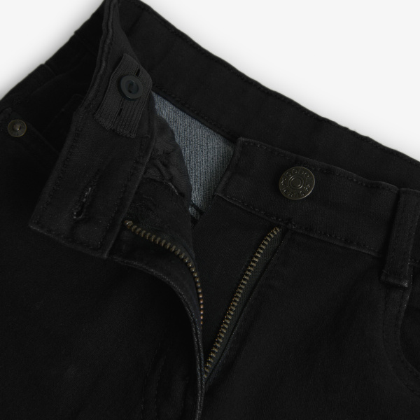 Παντελόνα Μαύρη Τζιν 490542-BLACK - Boboli - Image 3