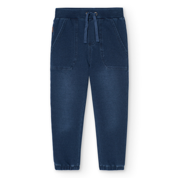 Τζιν Πατελόνι Ελαστικό Με Λάτιχο 590644-BLUE - Boboli