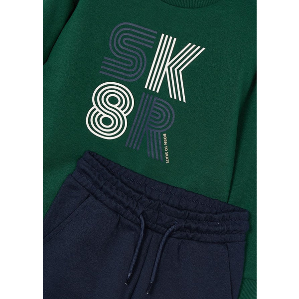 Σετ Φόρμα Φθινοπωρινή Πράσινη "SK8R" 14-04883-096 - Mayoral - Image 4