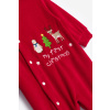 Ολόσωμο Φορμάκι Κόκκινο Βελουτέ "My first christmas" 225-050156-1 - Funky - Image 3