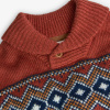 Πλεκτή Μπλούζα Κεραμμυδί 719030-3869 - Boboli - Image 3