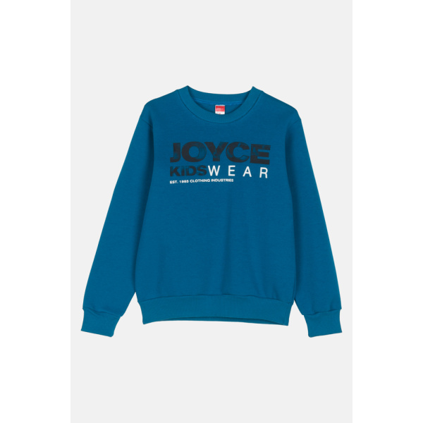 Μπλούζα Πετρόλ Φούτερ "Joyce kids wear" 2464515 - Joyce