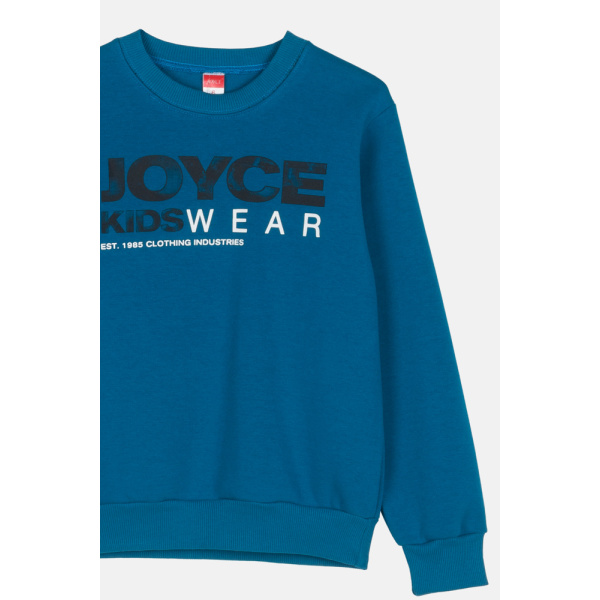 Μπλούζα Πετρόλ Φούτερ "Joyce kids wear" 2464515 - Joyce - Image 2