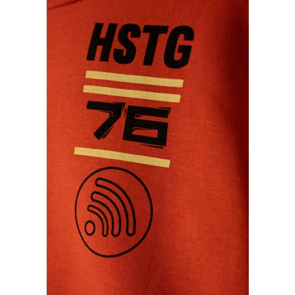 Σετ Φόρμα Φούτερ Πορτικαλί "HSTG" 243705 - Hashtag - Image 2