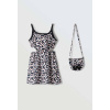 Αμάνικο Φόρεμα Μακό Animal Print 254274 - Ebita - Image 2