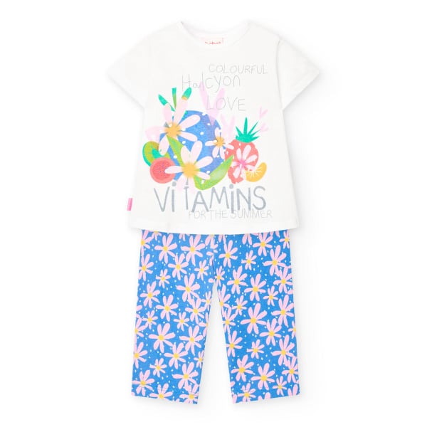 Σετ Κολάν Λευκό "Vitamins" 211093-1100 - Boboli