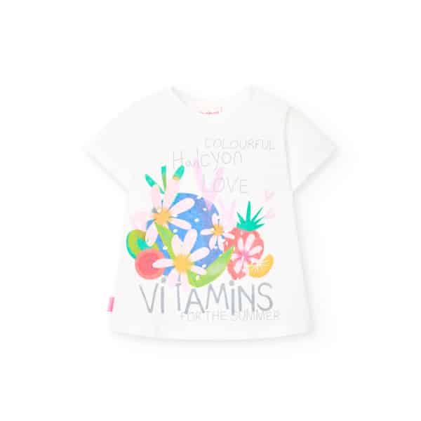 Σετ Κολάν Λευκό "Vitamins" 211093-1100 - Boboli - Image 2