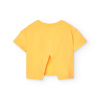 Μπλούζα Κοντομάνικη Μακό Κίτρινη Crop Top 401117-1216 - Boboli - Image 2