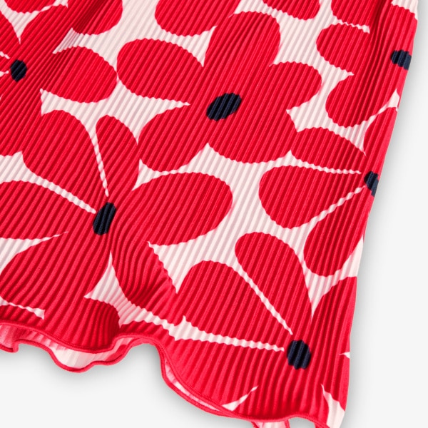 Φόρεμα  Αμάνικο Πλισέ Floral 411084-9606 - Boboli - Image 3