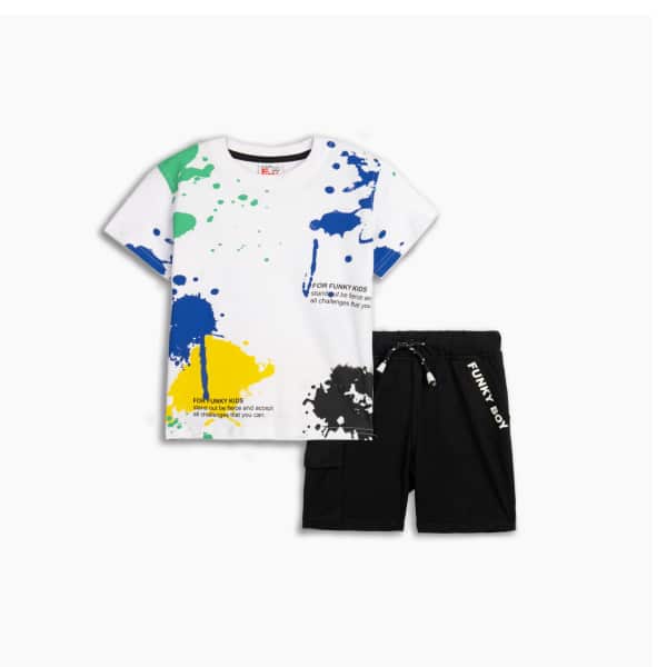 Σετ Μακό Λευκό "Funky kids" 125-301121-1 - Funky
