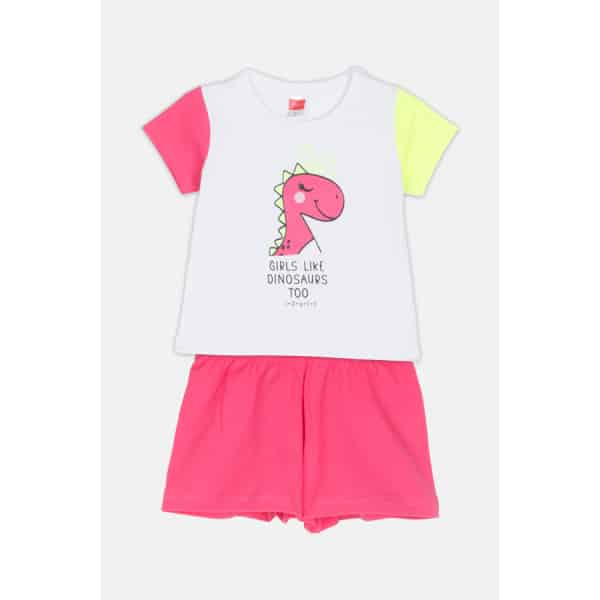 Σετ Μακό Φούξια "Girls Like Dinosaurs" 2511145 - Joyce