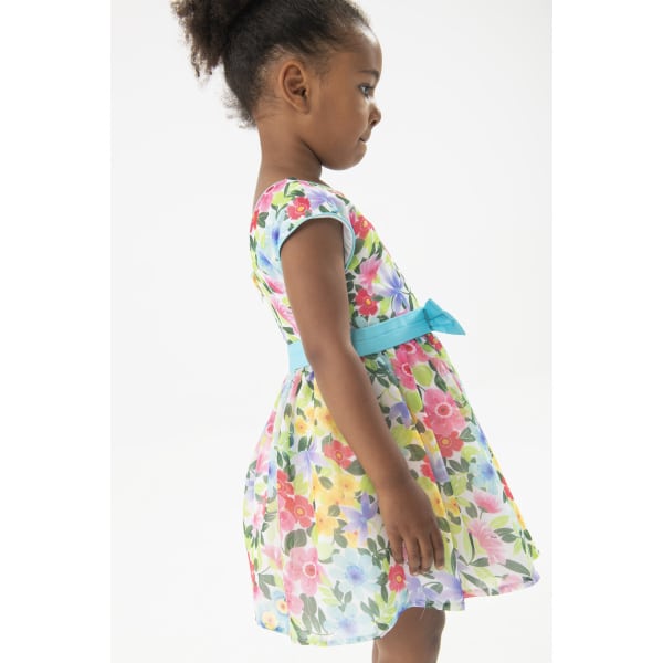 Φόρεμα Floral Μπλε 701323-9631 - Boboli - Image 2