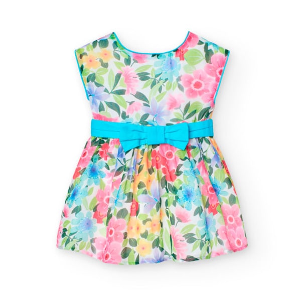 Φόρεμα Floral Μπλε 701323-9631 - Boboli - Image 3