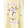 Σετ Πιτζάμα Κίτρινη "Chill Out" H382 - Ebita - Image 2