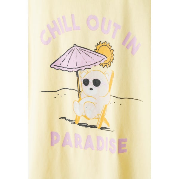 Σετ Πιτζάμα Κίτρινη "Chill Out" H382 - Ebita - Image 2