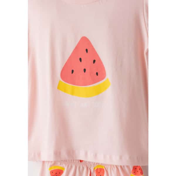 Σετ Πιτζάμα Ροζ "Watermelon"  H390 - Ebita - Image 2