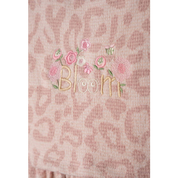 Φόρεμα Ροζ Μακό Με Βολάν "Bloom" 243235 - Ebita - Image 3